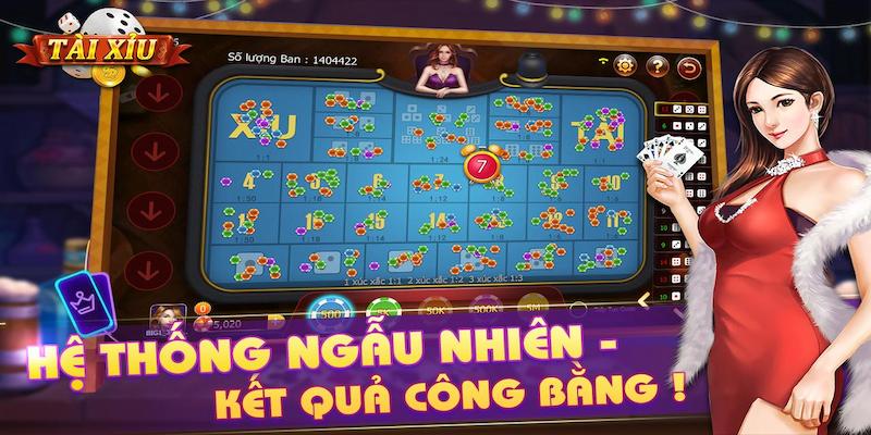 Tính tổng các mặt xúc xắc để chọn cửa rất được thành viên ưa chuộng